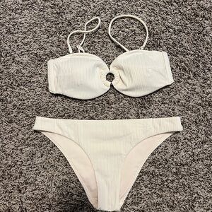 Hollister Elegant Cream Bikini Set
